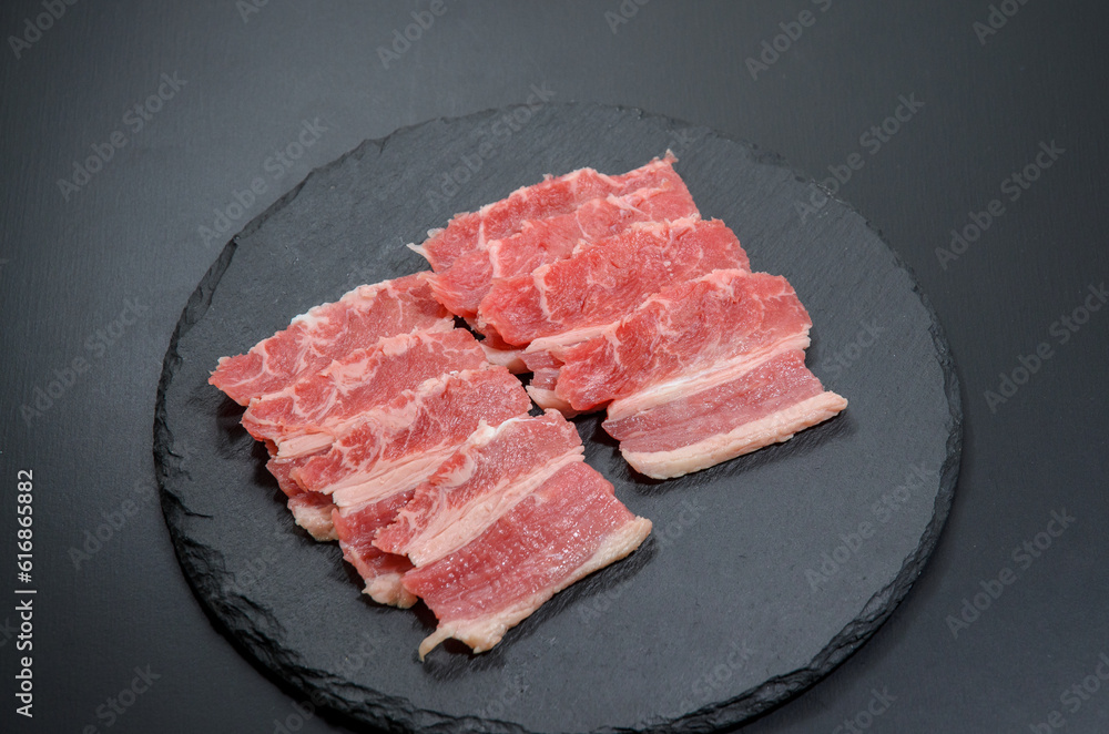 牛肉バラカルビ焼肉用