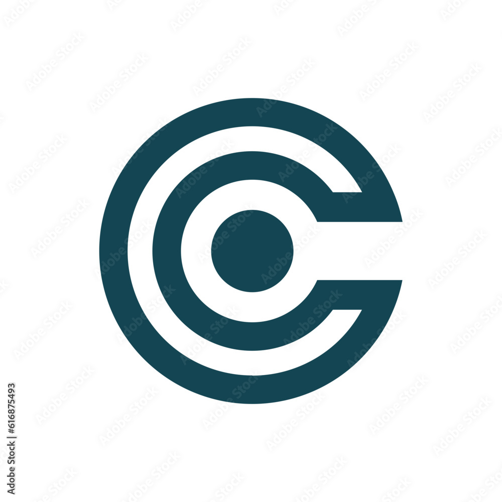 C logo. Monogram design vector logo. Monogram initial letter mark C logo design C logo. Monogram design vector logo. Monogram initial letter mark C logo design