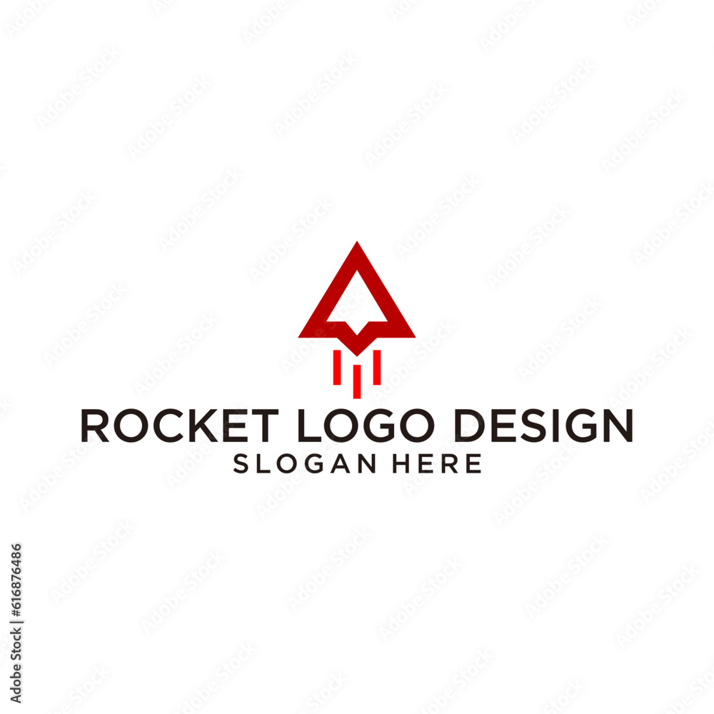 rocket logo design rocket logo design