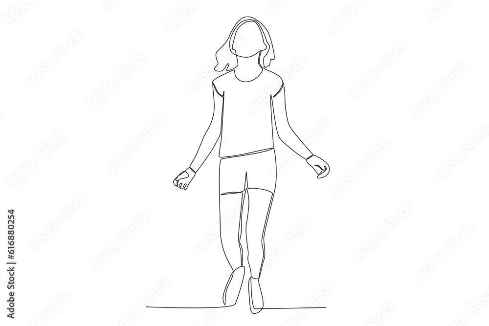 Vector sketch continuous line drawing child woman children day happy jump celebration
Vector sketch continuous line drawing child woman children day happy jump celebration