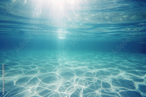 Blue and surface underwater background © dewaai