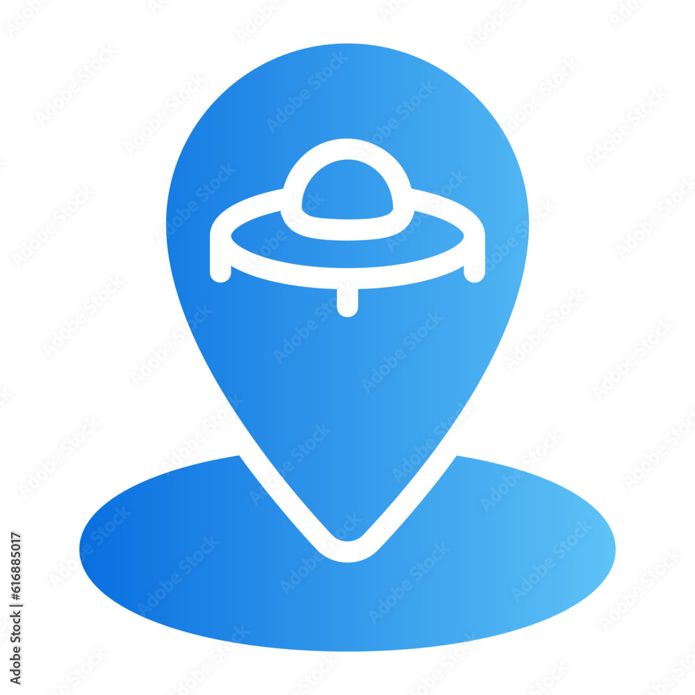 location gradient icon location gradient icon