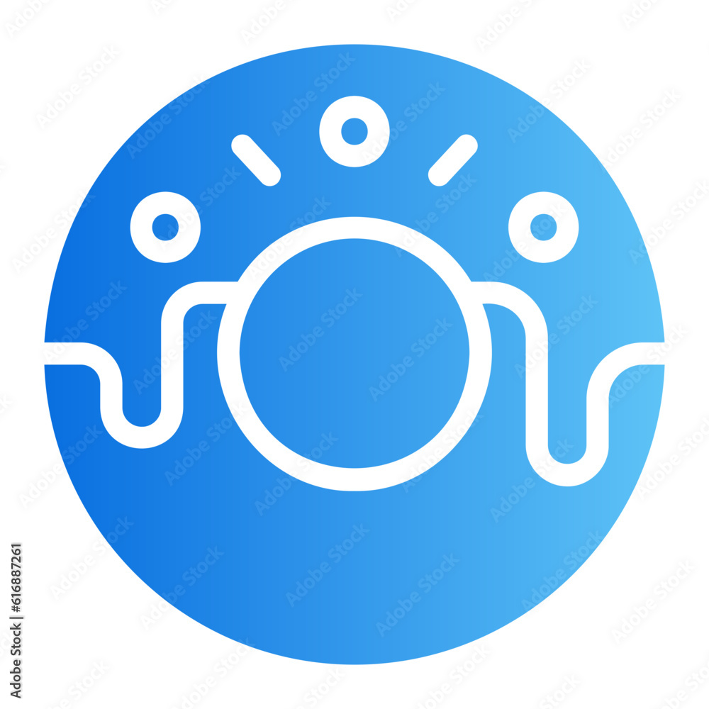 donuts gradient icon donuts gradient icon