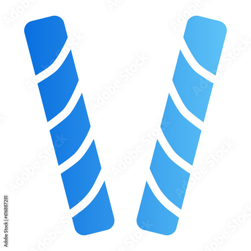 wafer gradient icon