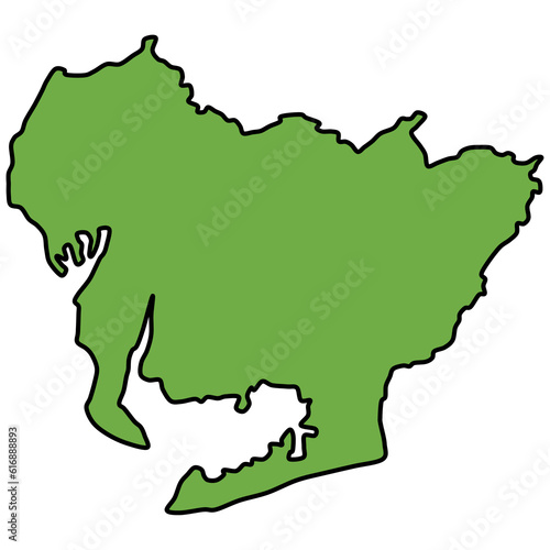 ラフな愛知県