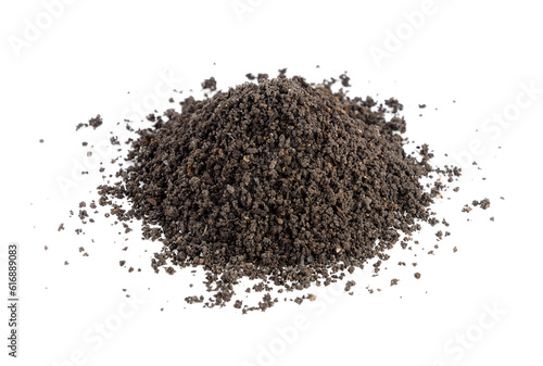 soil isolated on transparent png