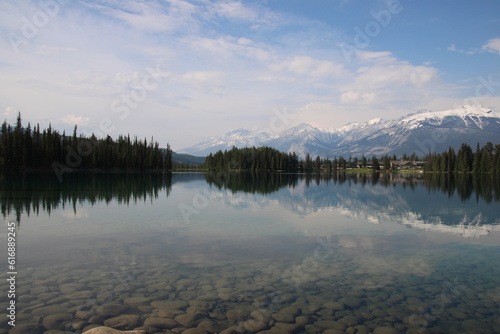 Summer Reflections On The Lake, Jasper National Park, Alberta