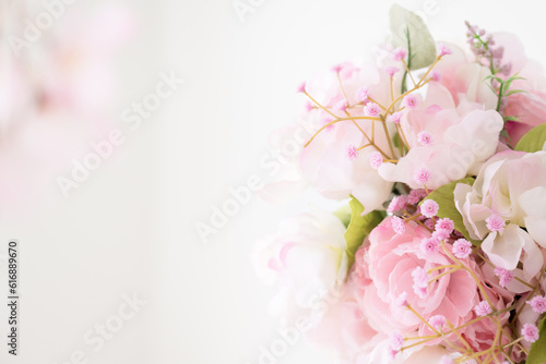 Pink Flower Backgrounds for Anniversary, Mother's Day, etc. pink blossom background  © kapinon