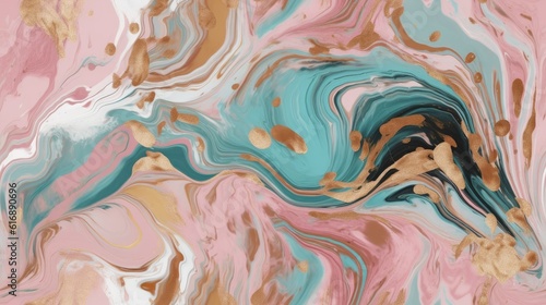 Background mixed colorful colors. Luxury marble texture. Marble wallpaper. generative ai