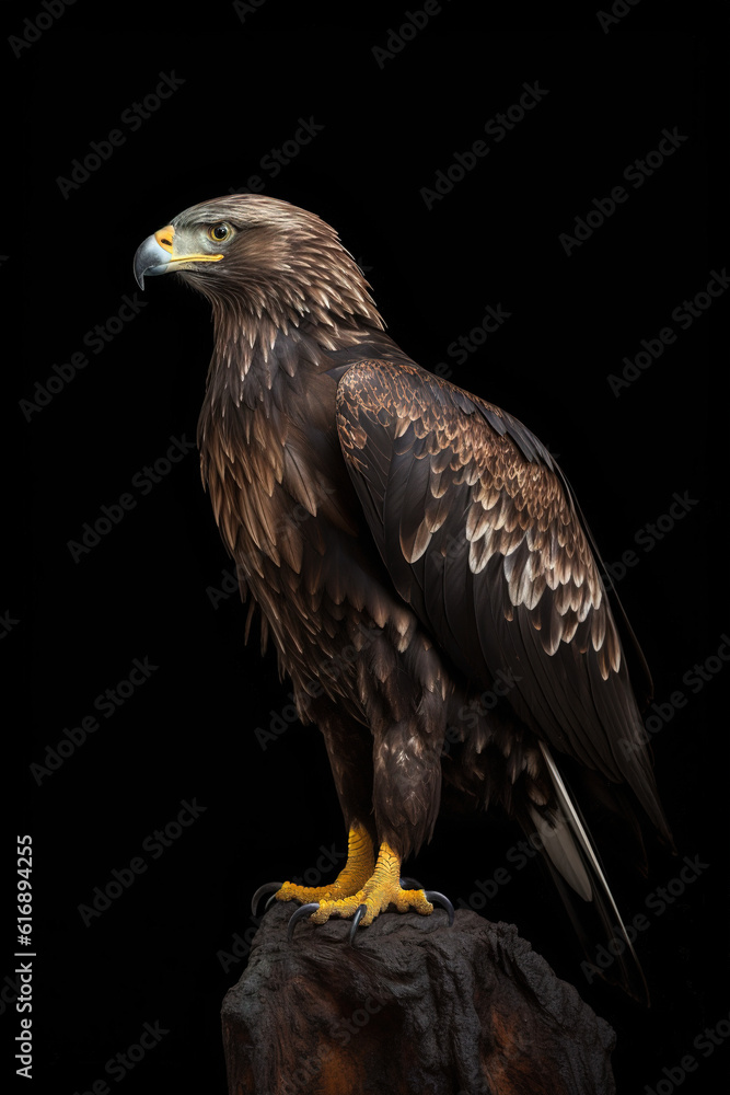 An eagle full length photorealistic portrait An eagle full length photorealistic portrait