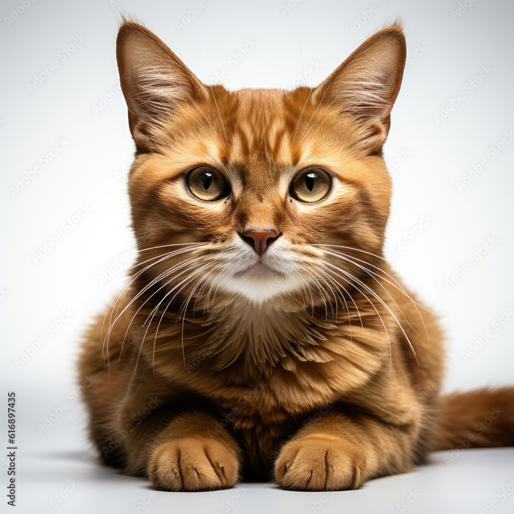 A relaxed Burmese kitten (Felis catus) lounging in a comfortable position. A relaxed Burmese kitten (Felis catus) lounging in a comfortable position.