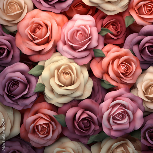 bouquet of roses,AI generated