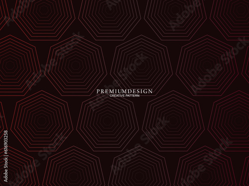 Minimalist red premium abstract background with luxury geometric elements. Exclusive wallpaper design for posters, flyers, presentations, websites, etc.