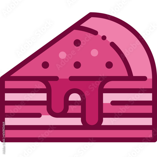 crepe two tone icon
