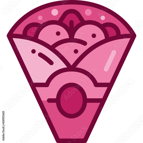 crepe two tone icon