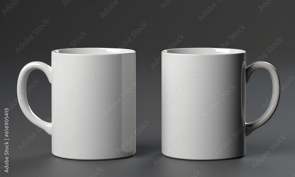 two white mugs two white mugs