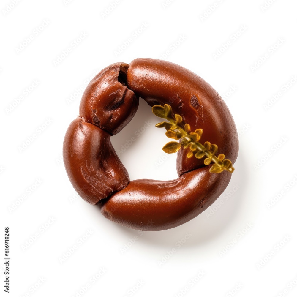 Tamarind isolated on white background. Generative AI Tamarind isolated on white background. Generative AI