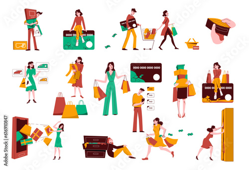 Shopaholic Flat Set