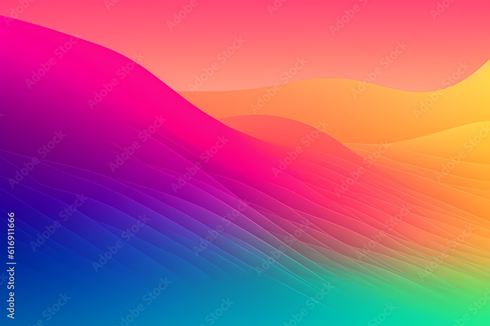 Fototapeta premium Abstract banner, vibrant color flow gradient grainy background Abstract Art Colorful Graphic Design Geometric Shapes Vibrant Symmetry Color Gradients Contemporary Artwork Visual Delight Bold Modern