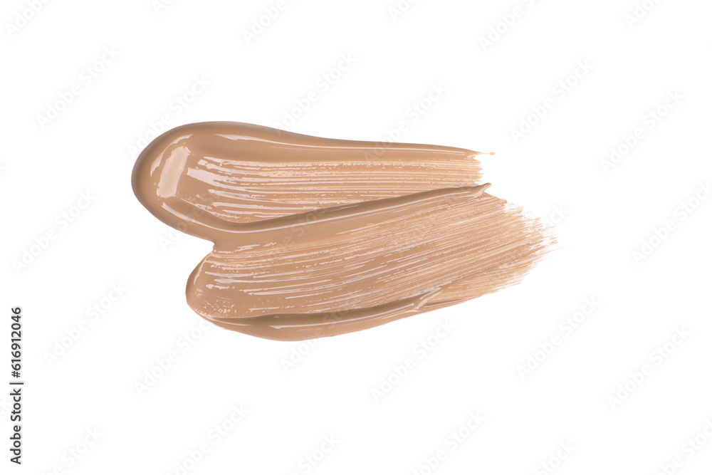 Beige cosmetic foundation make-up cream Beige cosmetic foundation make-up cream