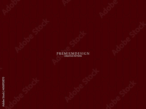 Minimalist red premium abstract background with luxury geometric elements. Exclusive wallpaper design for posters, flyers, presentations, websites, etc.