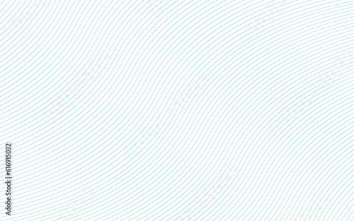 Vector blue color wavy lines background