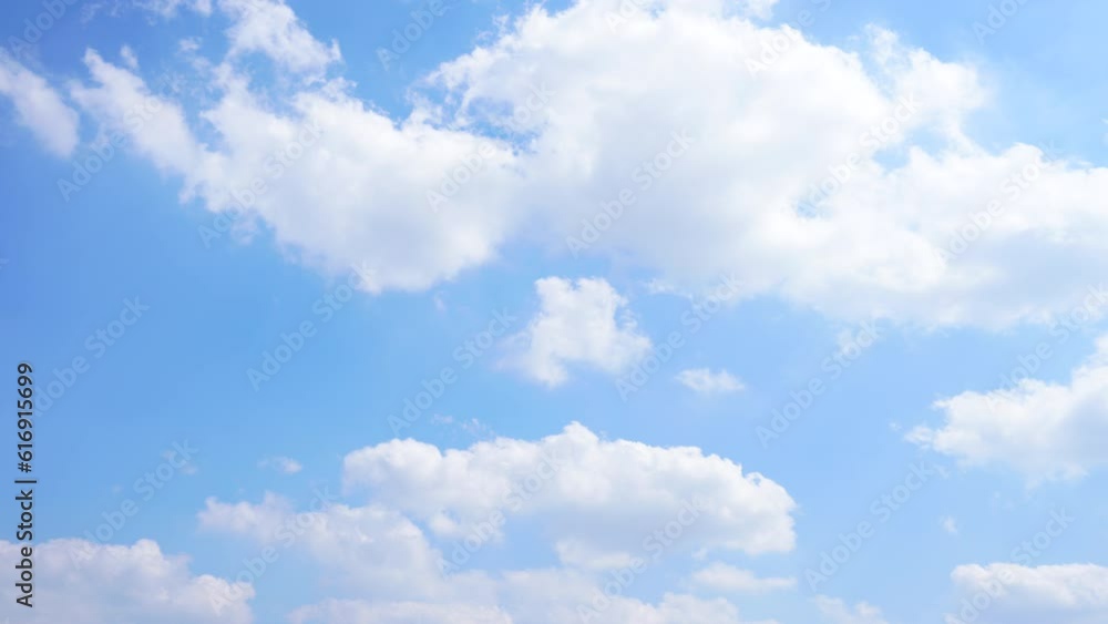 time lapse clouds and blue sunny sky, nature blue sky a white cleat weather. 4K. time lapse clouds and blue sunny sky, nature blue sky a white cleat weather. 4K.