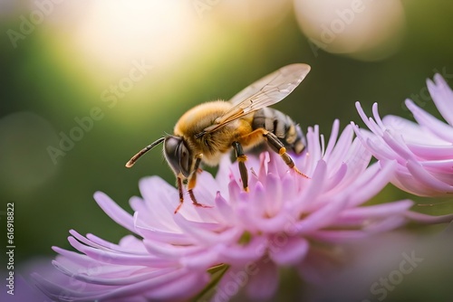bee on a flower © Usama