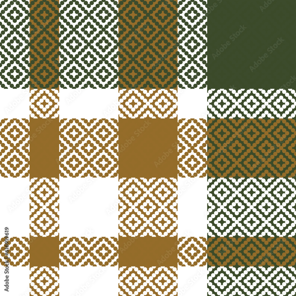 Scottish Tartan Pattern. Gingham Patterns Template for Design Ornament. Seamless Fabric Texture.