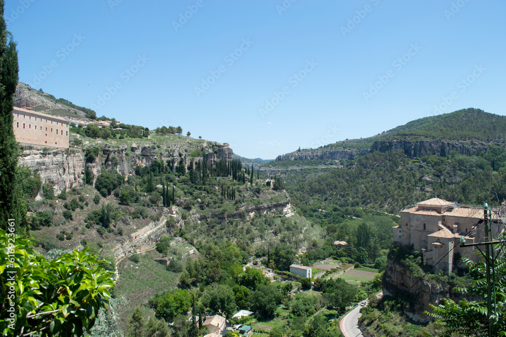 Vista de las Hoces del Río Huécar desde Cuenca