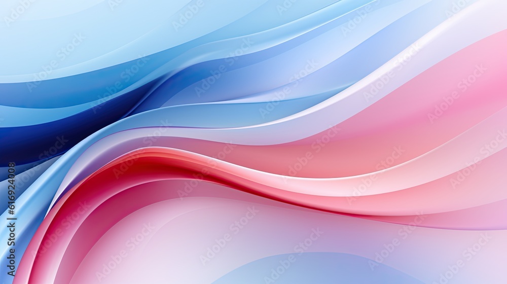 Abstract blue and pink swirl wave background made with Generative AI Abstract blue and pink swirl wave background made with Generative AI