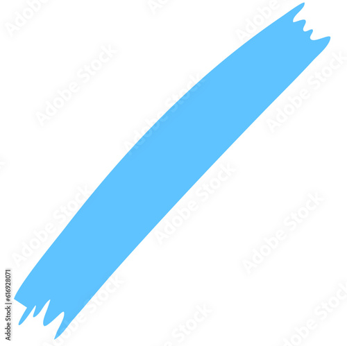 Free Download Blue Stroke Splash Brush Stain - GFXLoad