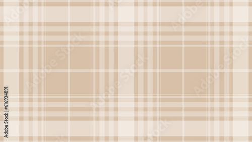 Beige and white plaid fabric texture