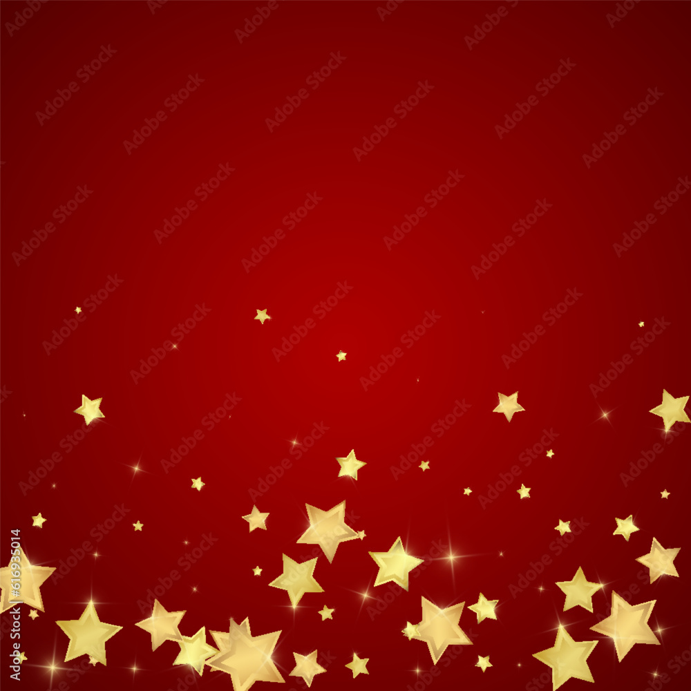 Magic stars vector overlay. Gold stars scattered Magic stars vector overlay. Gold stars scattered