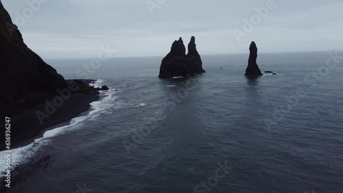  Black Sand Beach In Iceland