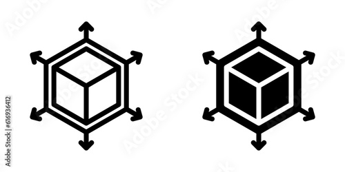3D icon. sign for mobile concept and web design. vector illustration
