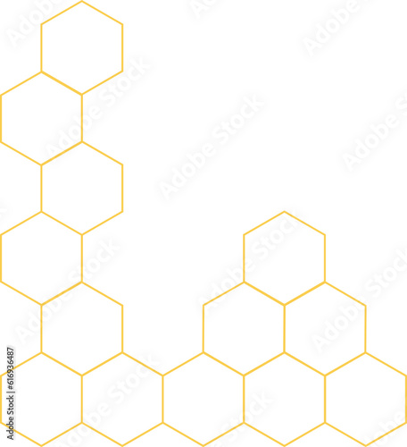 Bee Honeycomb Vector