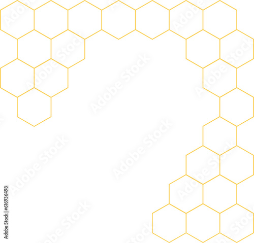 Bee Honeycomb Vector
