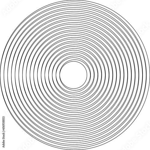 illustration of a spiral. Wave element