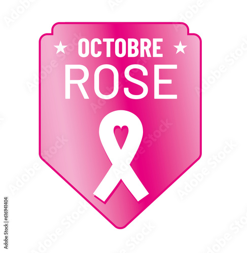 Octobre Rose / lutte contre le cancer du sein en france