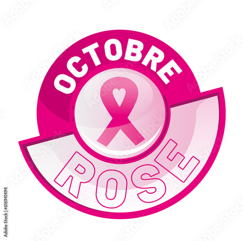 Octobre Rose / lutte contre le cancer du sein en france