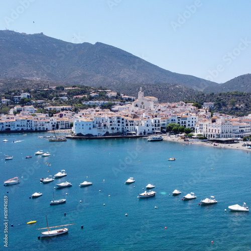 Bild auf Leinwand view of cadaques