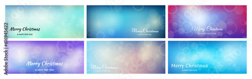 Bokeh background with New Year inscription