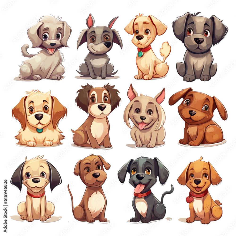 Set of puppies Set of puppies