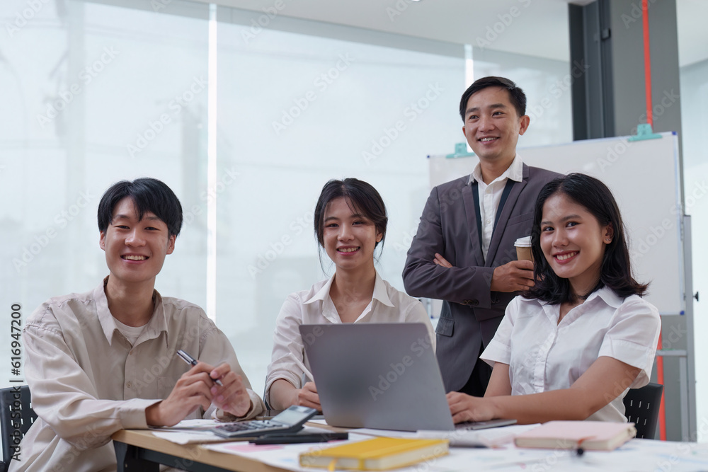 Professional Business people and Leadership and Teamwork and marketing strategy planning in the corporate Professional Business people and Leadership and Teamwork and marketing strategy planning in the corporate