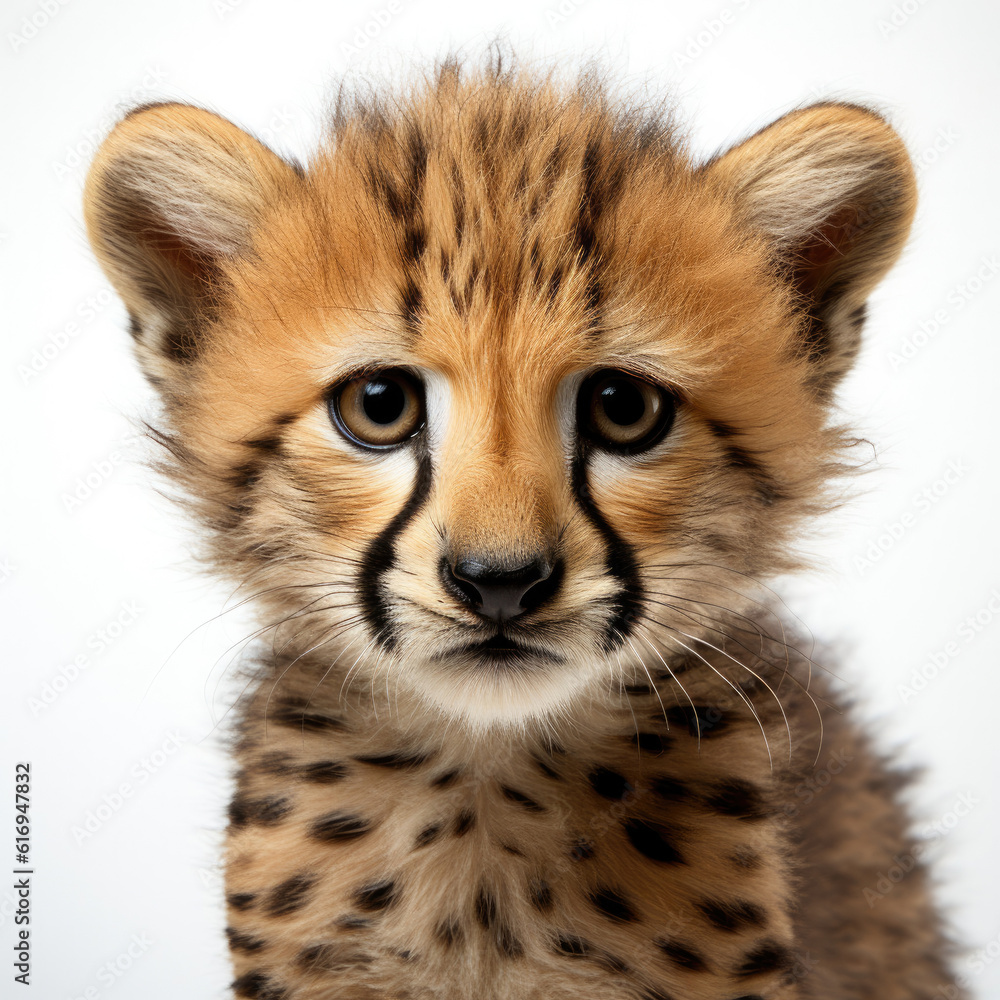 A young Cheetah (Acinonyx jubatus) displaying its speed. A young Cheetah (Acinonyx jubatus) displaying its speed.