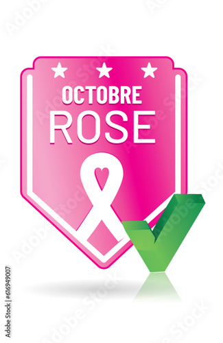 Octobre Rose / lutte contre le cancer du sein en france