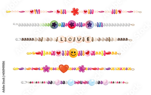 Hippie Necklace Bracelets Set