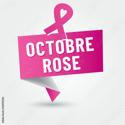 Octobre Rose / lutte contre le cancer du sein en france