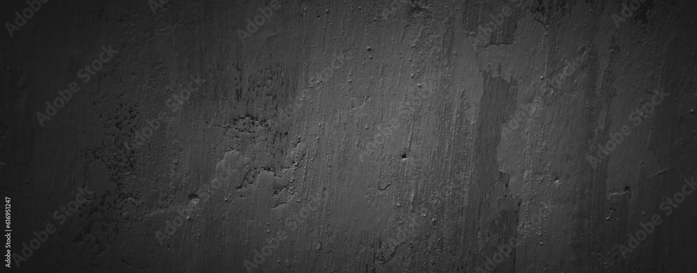 Fototapeta premium Abstract black wall texture background